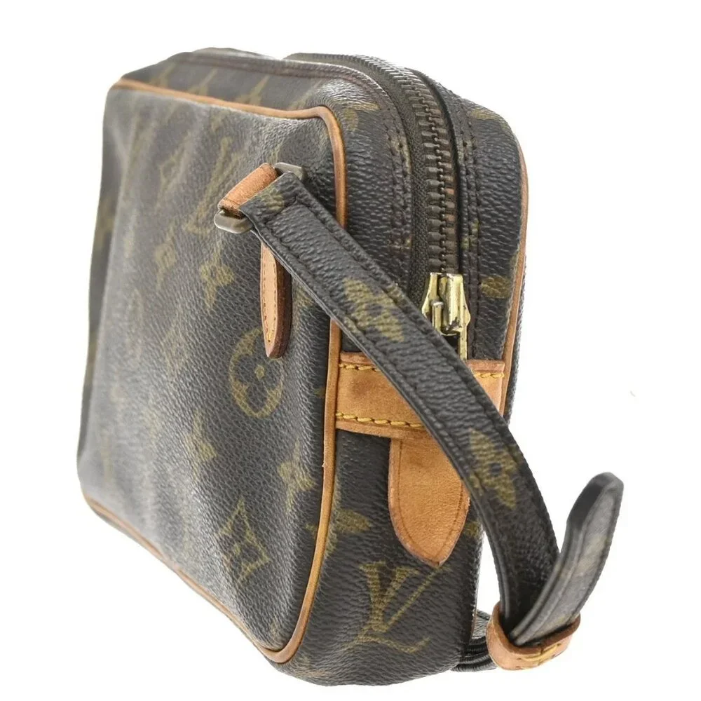 LOUIS VUITTON Marly Bandouliere Shoulder Bag Monogram Leather BN M51828 36TA003 - Picture 4 of 16